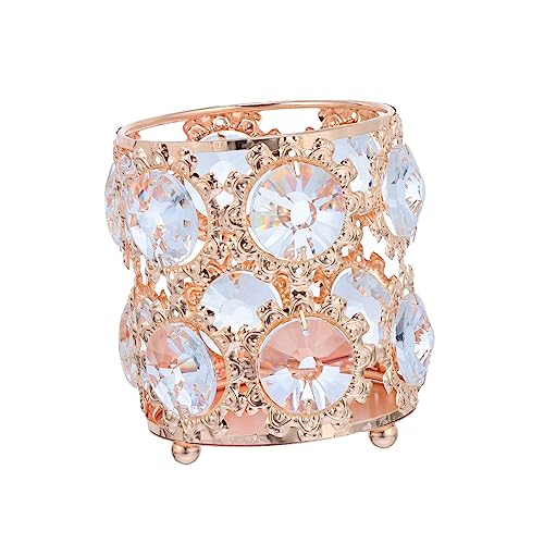Healeved Rhinestone Make-up Pinsel Aufbewahrungsbehälter Moderner Desktop Organizer Für Kosmetik Stifte Und Für Schlafzimmer Und Badezimmer von Healeved