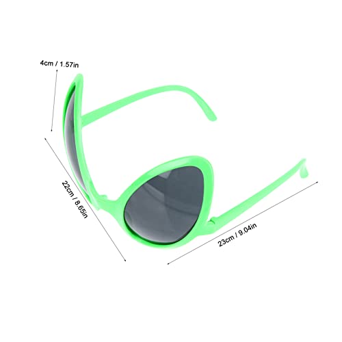 Healeved Außerirdische Cosplay Stirnband und Brille Grün Lustige Halloween Party Accessoires Langlebig Sicher Einzigartiges Kostümzubehör für Erwachsene von Healeved