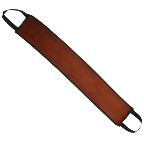 Healeved Badetuch Schrubben Handtuch Selbstbräunungs- Zurück Rückengurt Aus Luffa Reibestreifen Peeling-körperpeeling Duschzubehör Für Rückencreme Brown von Healeved