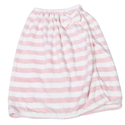 Healeved Badetuch Stoffservietten Hautfreundliche Handtücher Kinderservietten Bunte Servietten Saugfähige Tücher Abendessenservietten Bademantel Handtücher Gestreifte Handtücher Fussel Rosa von Healeved