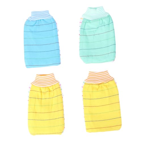 Healeved Badetücher Peelinghandschuhe Duschhandschuh Badehandschuh Körperschrubberhandschuh Duschreinigungshandschuh Badereinigungstuch Peeling Für Dusche von Healeved