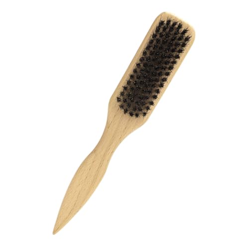 Healeved Bartbürste Für Männer Aus Holz Kleine Weiche Bürste Für Bartpflege Und Styling Ergonomischer Griff Für Reisen Und Täglichen Gebrauch Khaki von Healeved