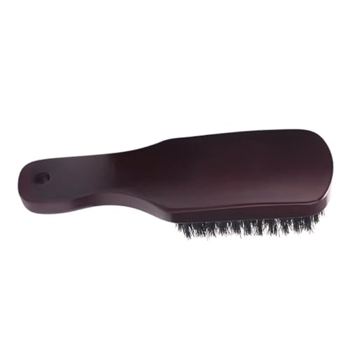 Healeved Bartbürste Für Männer Mit Borsten Schnurrbartbürste Zum Reinigen Und Stylen Kleine Mit Holzgriff Bequem Zu Verwenden Reinigen von Healeved