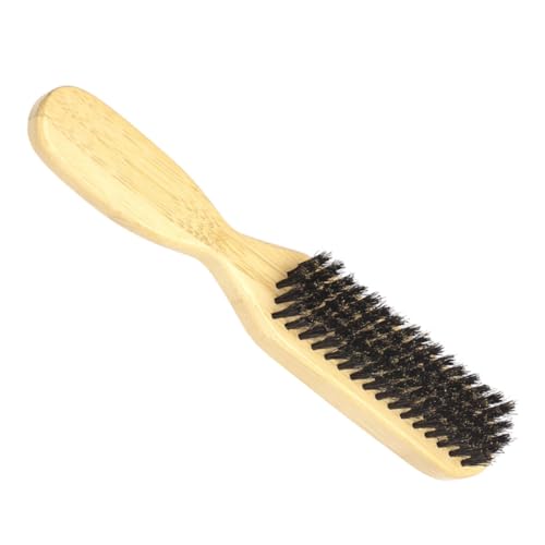 Healeved Beard Brush with Soft Bristles and Wooden Handle Grooming Tool for Men Beards and Gentle Detangling for Healthy Facial Hair von Healeved