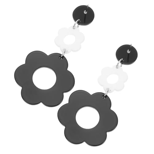 Healeved Blumen Ohrringe Dangle Ear Dangler Statement Ohrringe Damen Boho Stil Leicht Tragbar Süßes Design von Healeved