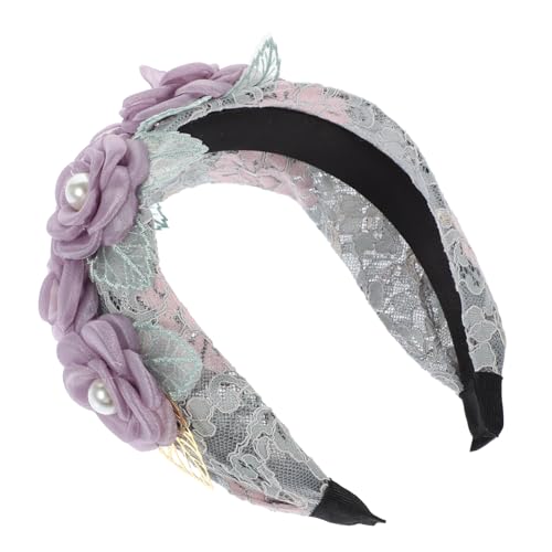 Healeved Blumenstirnband Für Damen Haarbänder Mit Blumenmotiv Stoffstirnband Für Erwachsene Valentinstagsstirnband Party-kopfschmuck Für Geburtstag Und Hochzeit von Healeved