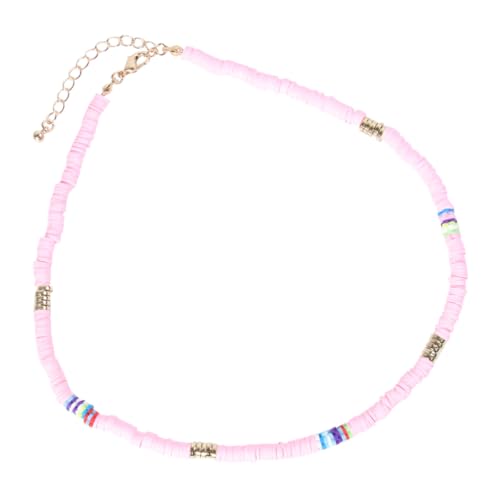 Healeved Bohemian Halskette aus Polymer Clay Stylisches Buntes mit Elegantem Anhänger Modisches Schmuckstück für Perfektes für Alltag und Besondere Anlässe von Healeved