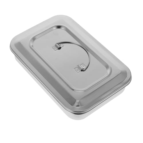 Healeved Box Platte Prozedur Container Deckel Ständer Klinik Topf Labor Halter Polnisch Wimpern Gel Silber Tablett Silber Sterilisator Edelstahl Healeved Box Platte Prozedur Container Deckel Ständer Klinik Topf Labor Halter Polnisch Wimpern Gel Silber Tablett Silber Sterilisator Edelstahl von Healeved