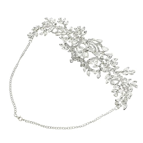 Healeved Braut Diadem Haarschmuck mit Strass Hochzeits Stirnband für Bräute für Hochzeiten Partys und Foto Shootings Sorgt für Einen Atemberaubenden Look von Healeved