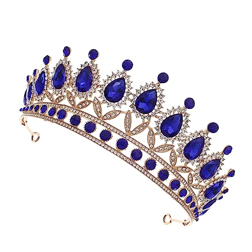Healeved Hochzeit Elegante Hochzeit Krone Zarte Krone Kopfschmuck Für Braut Strass Präsentieren von Healeved
