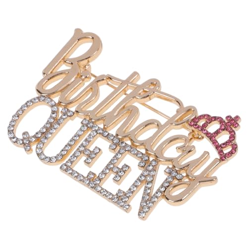 Healeved Brosche Schmuck Goldbrosche Abschlussball Mode Stifte Hochzeit Geburtstags-Design-Pin Legierungsbroschen legierte Brustnadel Broschen für Frauen Zinklegierung von Healeved