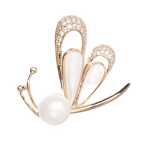 Healeved Brosche mit Strasssteinen für Damen Elegantes Design Anstecknadel für Hochzeiten Schals und Kleidung Einzigartiger Schmuck für Besondere Anlässe Leicht und Langlebig von Healeved