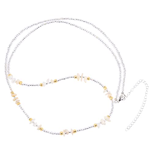 Healeved Bunte Glasperlen Body Chain Bauchkette Verstellbar Verlängerung Sommer Bikini Strand Party Schmuck für Frauen Mädchen von Healeved