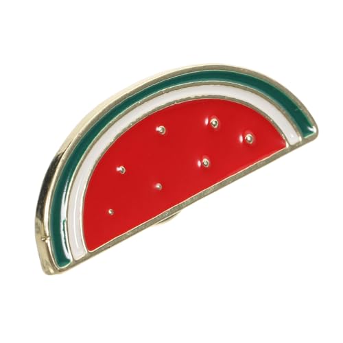 Healeved Bunte Wassermelonen brosche Damen Anstecknadel Modisch Auffällig Farbenfroh Stilvoller Schmuck für Kleidung Mantel Schal Clip von Healeved