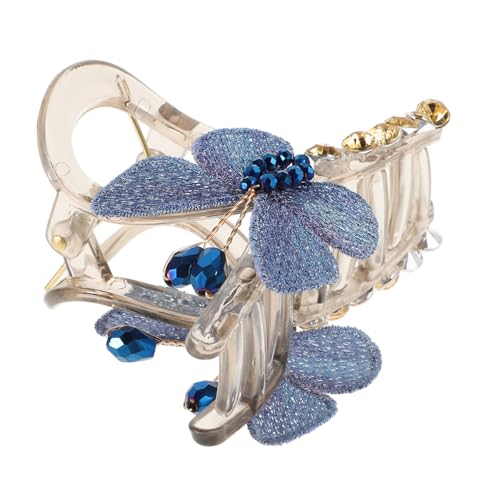 Healeved Modische Schmetterlings-haarspange Für Damen Metall-haarspangen Für Mädchen Elegante Haarspange Mit Strass-design von Healeved