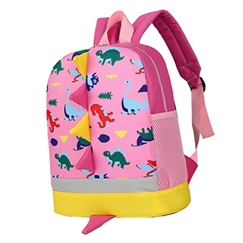 Healeved Cartoon-Rucksack Aus Hochwertigem Material Mit Dinosauriermuster Für Junge Mädchen Praktische Aufbewahrungstasche Mit Verstellbarem Schultergurt Geeignet Für Windeln Babytücher Und von Healeved