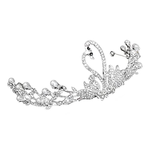 Healeved Charming Geburtstagskrone für Leichtes Tiara Haarreif Modisches Kleines Haarband für Mädchen Accessoire für Party Shower und Fotoshooting von Healeved