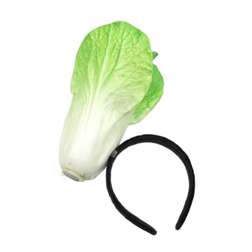 Healeved Cosplay Haarband Gemüse Design Kopfbedeckung Für Damen Lustiges Stirnband Für Festivals Und Spa Bequem Und Ergonomisch Accessoire Für Partys Und Anlässe von Healeved