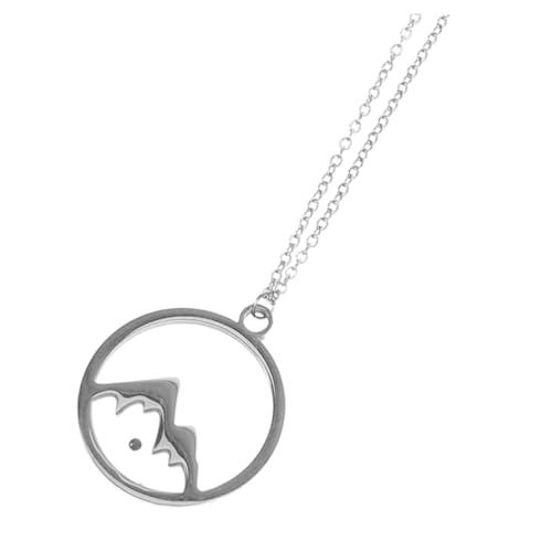 Healeved Dainty Damen Halskette mit Berg Anhänger Minimalistisches Schmuckstück aus Leichtem Verschleißfestem Material Modische Pendant Necklace für Frauen für Tochter Freundin Mutter Healeved Dainty Damen Halskette mit Berg Anhänger Minimalistisches Schmuckstück aus Leichtem Verschleißfestem Material Modische Pendant Necklace für Frauen für Tochter Freundin Mutter von Healeved