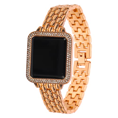 Healeved Strass Armbanduhr Für Damen Elegant Freizeituhr Mit Strass-Design Hergestellt Aus Hochwertigen Materialien Langlebig Und Angenehm Zu Tragen Für Tägliche Nutzung Und Besondere Anläs von Healeved