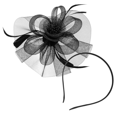 Healeved Fascinator Für Damen Kopfschmuck Stirnband Für Teepartys Bankette Hochzeiten Partys Mit Guter Textur Und Leichtem Tragegefühl Healeved Fascinator Für Damen Kopfschmuck Stirnband Für Teepartys Bankette Hochzeiten Partys Mit Guter Textur Und Leichtem Tragegefühl von Healeved