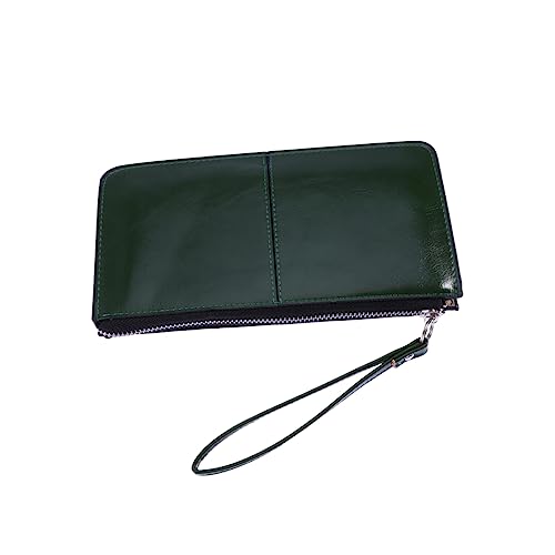 Healeved Damen Geldbörse Mit Reißverschluss Halter Große Clutch Hochwertigem Stilvolle Handtasche Für Mobile Nutzung Für Karten Geld von Healeved