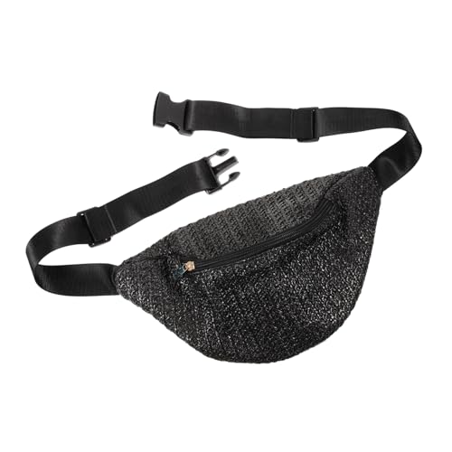 Healeved 1stücke Woven Waist Bag Für Damen Verstellbare Hüfttasche Umhängetasche Festivals Reisen Und Alltag Bietet Für Handy Geldbörse Und Kosmetik von Healeved