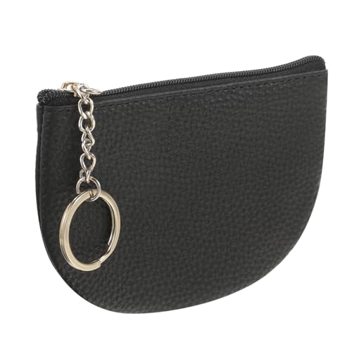 Healeved Damen Mini Geldbörse mit Reißverschluss Schlüsselanhänger für Münzen Lippenstift Kleine Utensilien Praktischer Begleiter für Unterwegs von Healeved