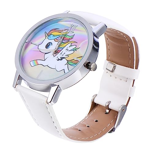 Healeved Einhorn Quarzuhr Damen Cartoon Armbanduhr Modisch Langlebig Handgelenkschmuck für Frauen Healeved Einhorn Quarzuhr Damen Cartoon Armbanduhr Modisch Langlebig Handgelenkschmuck für Frauen von Healeved