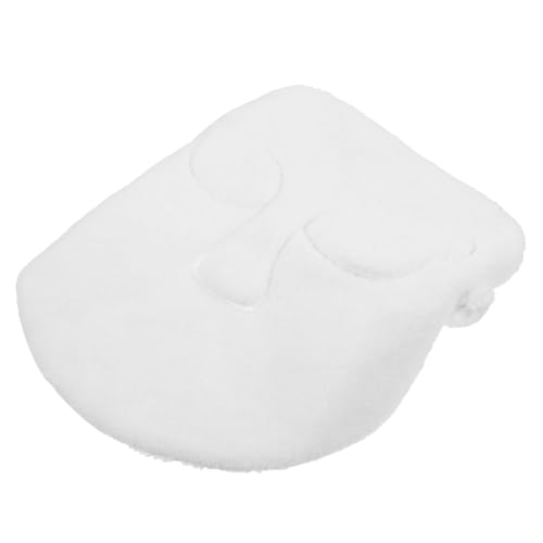 Healeved Dampf-Gesichtsmaske maske Handtuch beemysafe pinterest aesthetic Haut Gesichts- Spa-Gesichtstuch Korallenrotes Gesichtstuch für Frauen Tuchmaske Plüsch Weiß von Healeved