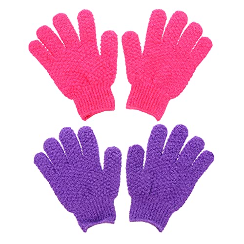 Healeved Dauerhafte Peeling-handschuhe Bade- Und Duschhandschuhe Abgestorbene Hautentferner Für Frauen Für Die Ganzkörperanwendung von Healeved