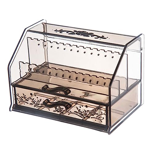 Healeved Desktop Organizer Für Kosmetik Praktische Aufbewahrungsbox Für Make-up Bürsten Und Beauty-tools Für Bad Und Schminktisch Platzsparend Und von Healeved