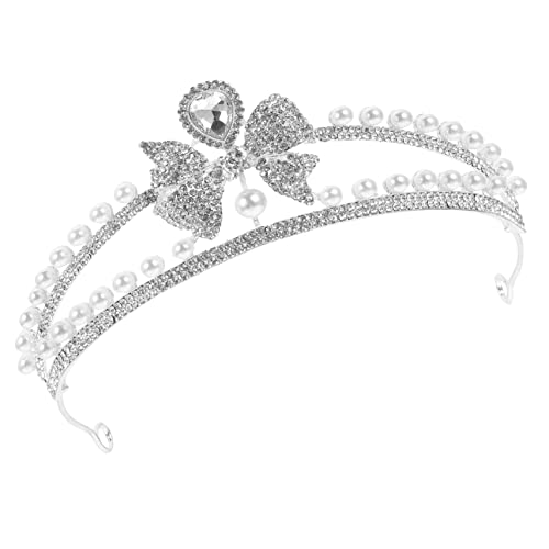 Healeved Diademe Für Frauen Braut-tiara Für Hochzeiten Tiara-haarschmuck Für Hochzeiten Diadem-kopfbedeckungen Perlenkrone Brautkronen Hochzeitsdiademe Diademe Für Bankette Für von Healeved