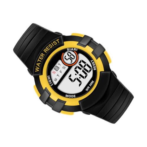Healeved Kinderuhr Mit Nachtleuchtfunktion Digitale Armbanduhr Aus Tpu Für Jungen Und Mädchen Verstellbar Für Schule Und Freizeit Robust Und Stoßfest von Healeved
