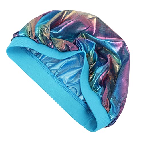 Healeved Elastische Badehaube Für Nachtgebrauch Wasserdichte Duschhaube Für Damen Und Herren Für Lockenpflege Haarschutz Und Spa-anwendungen Leicht Und Bequem von Healeved