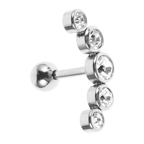 Healeved Edelstahl Ohrstecker Damen Trendiger Schmuck Leicht und Angenehm für Alltag Partys und Dates mit Funkelnden Zirkonia Akzenten Chic und Vielseitig von Healeved