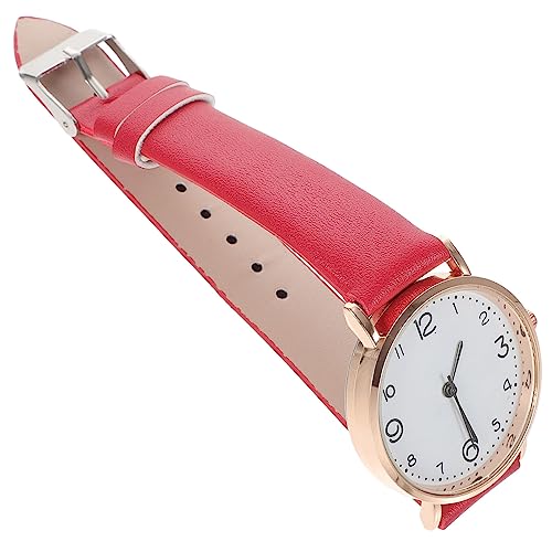 Healeved Damenarmbanduhr Mit Lederarmband Zarte Und Schicke Uhr Für Frauen Lässiger Freizeitstyle Leicht Zu Lesen Robust Und Langlebiges Material Angenehm Zu Tragen Für Alltag Und Partys von Healeved