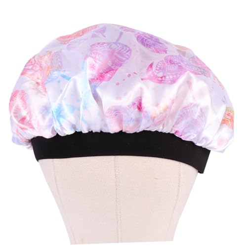 Healeved Bedruckt Mit Breiter Krempe Kappe Modische Haarkappe Für Damen (mehrere Stile) von Healeved