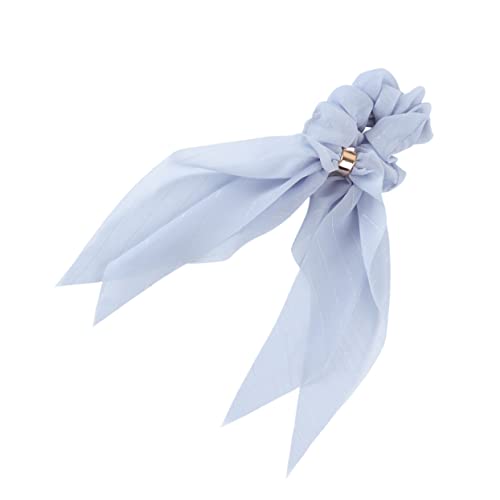 Healeved Elastisches Haargummi mit Doppelschleife und Schnalle Langes Haarband für Damen Stylischer Pferdeschwanzhalter Weiches Haarschmuck Accessoire von Healeved