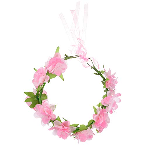 Healeved Elegante Blumenkopfbedeckung Imitation Blumengirlande Stirnband Haarband Für Frauen Healeved Elegante Blumenkopfbedeckung Imitation Blumengirlande Stirnband Haarband Für Frauen von Healeved