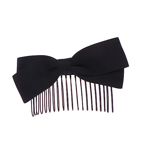 Healeved Eleganter Haarkamm Mit Schleifen-design Für Damen Und Mädchen Schwarze Haarschmuckstücke Ohne Perlen Für Hochzeiten Und Besondere Anlässe Verleiht Jedem Look Einen Charmanten von Healeved