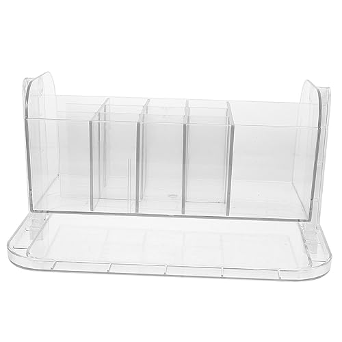 Healeved Eleganter Make-up-organizer Für Den Schreibtisch Vielseitig Verwendbar Aufbewahrungsbox Für Hautpflegeprodukte Besteck-organizer Für Die Arbeitsplatte von Healeved