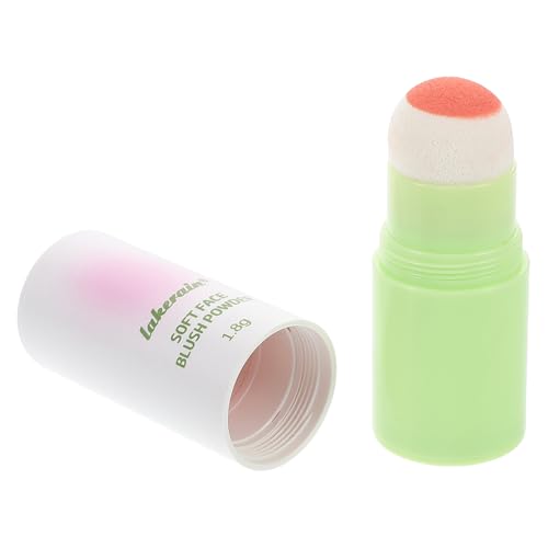 Healeved Erröten Stift Creme-rougestift Textmarker Kleben Rougestift Für Die Wangen Erröten Zauberstab Matter Rougestift Lippenstift Kleben Mascara Kleben Kosmetikstift Plastik Orange von Healeved
