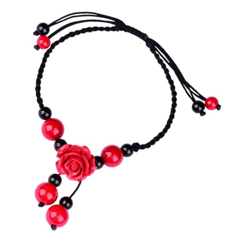 Healeved Ethnische Fußkette Damen Agate Knöchel Armband Verstellbar Vintage Stil Boho Schmuck Für Strand Party Hochzeit Geschenk von Healeved