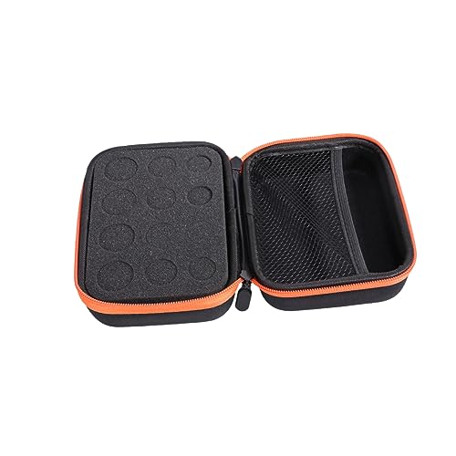 Healeved Eva Aufbewahrungstasche Für Ätherische Öle Tragbare Slots Flasche Halter Für wasserdichte Stoßfeste Reise-Organizer Für Aromatherapie Und Duftöle Orange Healeved Eva Aufbewahrungstasche Für Ätherische Öle Tragbare Slots Flasche Halter Für wasserdichte Stoßfeste Reise-Organizer Für Aromatherapie Und Duftöle Orange von Healeved