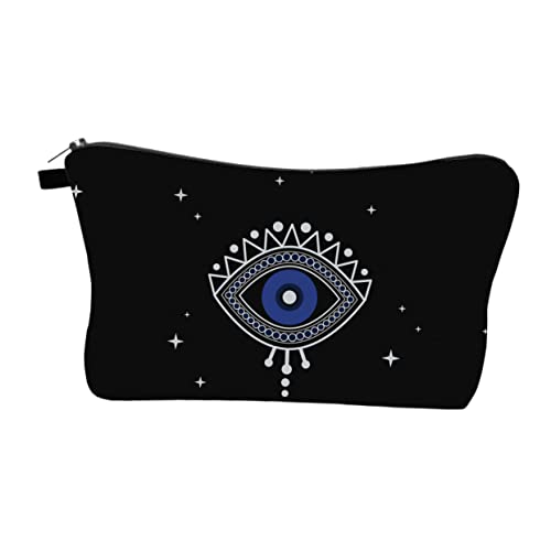 Healeved Evil Eye Make-up Tasche Wasserdichtes Kosmetik-Organizer Für Schule Und Büro Praktische Handtasche Für Vielseitig Einsetzbar Mit Reißverschluss von Healeved