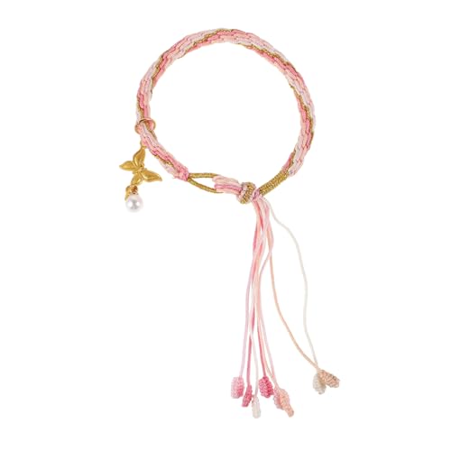 Healeved Farbiges Armband Schmetterlingsarmband Party Handgefertigte Perlenarmbänder Bunt Einstellbar Dehnbar Gewebte Zierlich Geflochten Für Flechten Seil Rosa Healeved Farbiges Armband Schmetterlingsarmband Party Handgefertigte Perlenarmbänder Bunt Einstellbar Dehnbar Gewebte Zierlich Geflochten Für Flechten Seil Rosa von Healeved