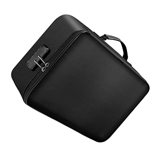 Healeved Feuerfester Aktenordner Aus Glasfasergewebe Und Hitzebeständig Tragbarer Dokumententasche Für Büro Und Zuhause Explosionsgeschützt Und Stoßfest Für Dokumente Zeitschriften von Healeved