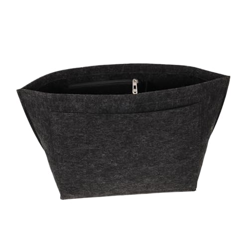 Healeved Filz Organizer Tasche Für Damen Geldbeuteleinsatz Handtascheneinsatzfutter Kosmetik Aufbewahrungstasche Schlüssel Telefon Taschen-Organizer Einsatzfutter von Healeved