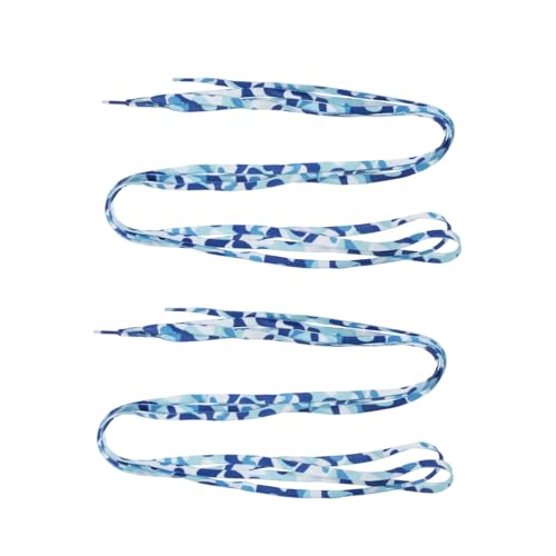 Healeved Flache Bunte Schnürsenkel Robuste Sportschuh schnürsenkel Vielseitig für Sneaker Rollschuhe und Turnschuhe Modische Schuhbänder für Damen und Herren von Healeved